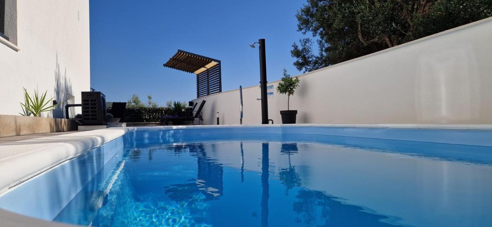 Apartman Marcelina 1 With Private Pool Traù Esterno foto